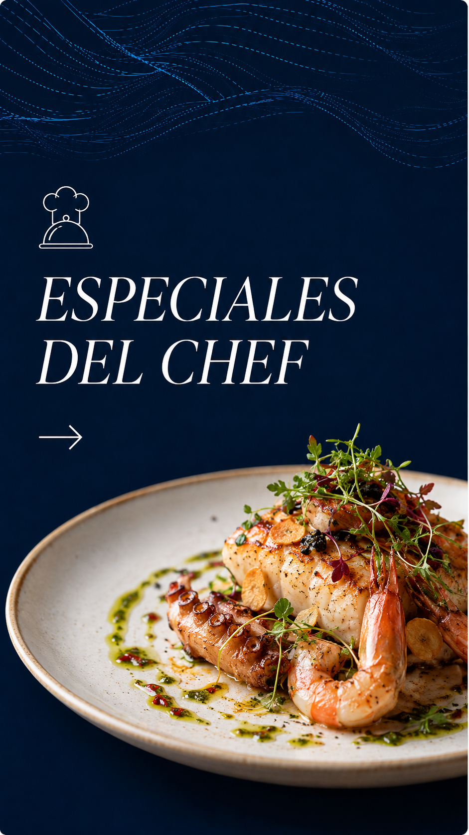 Especiales del chef de Na Praia